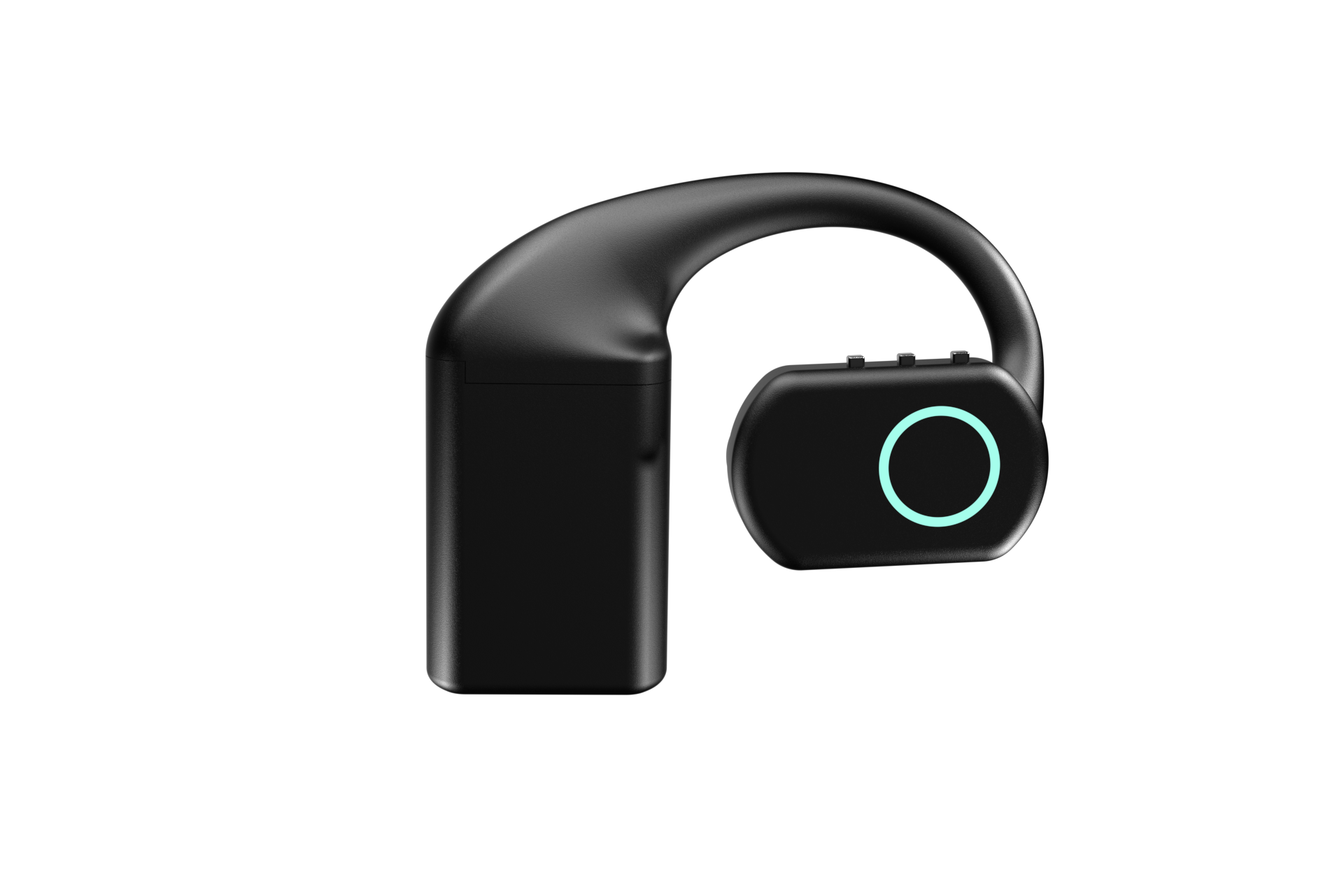 QuickComm Earpiece with detachable battery pack